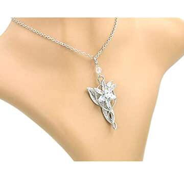 Evenstar Necklaces Inspired by Lord of the Rings for Fans