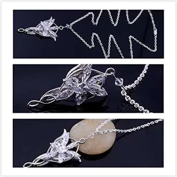 Evenstar Necklaces Inspired by Lord of the Rings for Fans