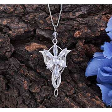 Evenstar Necklaces Inspired by Lord of the Rings for Fans