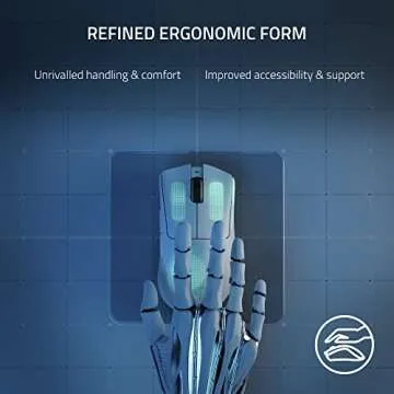 Razer DeathAdder V3 Pro Gaming Mouse - Ultra Lightweight & Fast