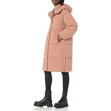 Amazon Essentials Women's Oversized Long Puffer Jacket