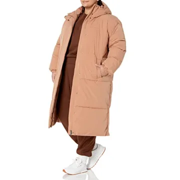 Amazon Essentials Women's Oversized Long Puffer Jacket