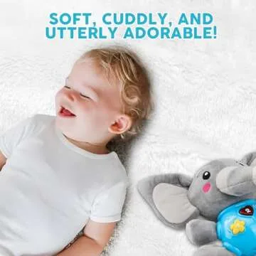 STEAM Life Baby Musical Elephant Toy for Infants 0-36 Months