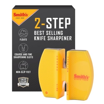 Smith's CCKS Knife Sharpener: Two-Step Precision