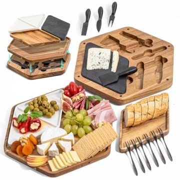 BELLE TERRE Cheese Board Set for Elegant Entertaining