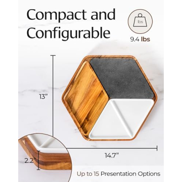 BELLE TERRE Cheese Board Set for Elegant Entertaining