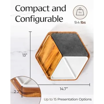 BELLE TERRE Cheese Board Set for Elegant Entertaining