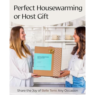 BELLE TERRE Cheese Board Set for Elegant Entertaining