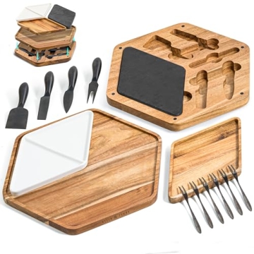 BELLE TERRE Cheese Board Set for Elegant Entertaining