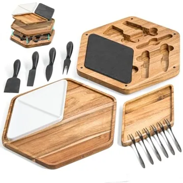 BELLE TERRE Cheese Board Set for Elegant Entertaining