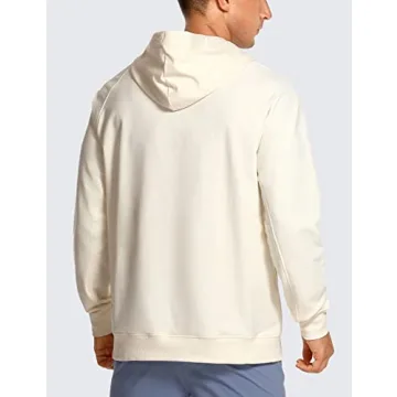 CRZ YOGA Men's French Terry Hoodies - Casual & Workout