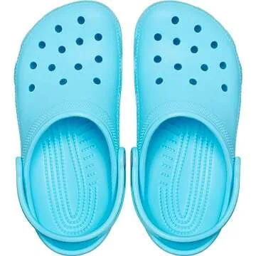 Crocs Kids Classic Clog T Arctic - Fun Lightweight Toddler Shoes