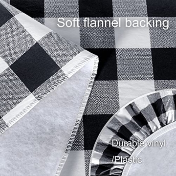Fitable Waterproof Checkered Table Cover for All Events