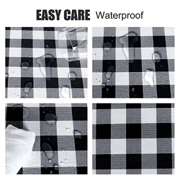 Fitable Waterproof Checkered Table Cover for All Events