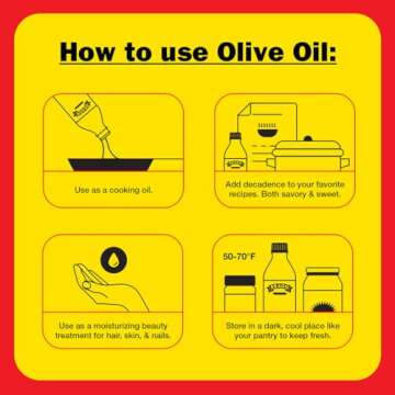 Bragg Organic Extra Virgin Olive Oil – Made with Greek Koroneiki Olives – Cold Pressed EVOO for Marinades & Vinaigrettes – USDA Certified, Non-GMO, Kosher (128 Ounce)