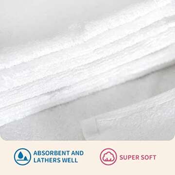 Prince Lionheart Warmies Reusable Cloth Wipes - Luxurious Bamboo Blend