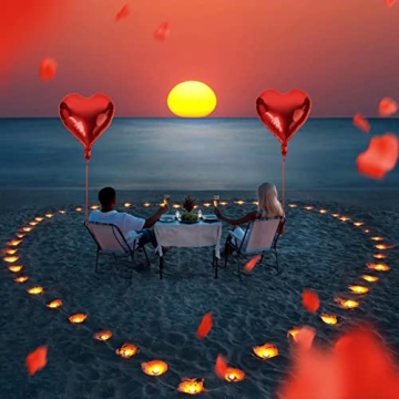 Heart Shape Foil Balloons for Celebrations and Parties