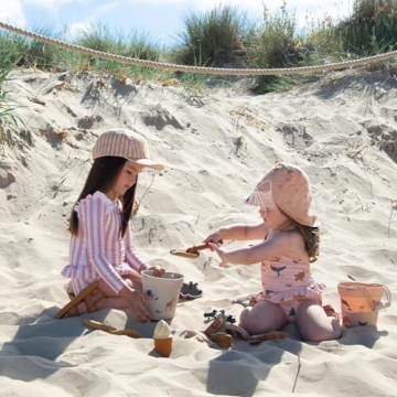 Stylish LDIOIF Toddler Girls UV Protection Swimsuit 3-4T