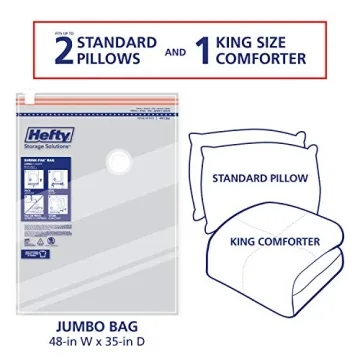 Hefty Shrink-Pak Vacuum Storage Bags – Space Saver Solutions