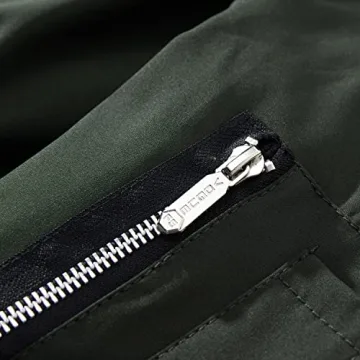 URBANFIND Slim Fit Lightweight Bomber Jacket for Men