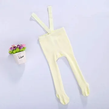Madjtlqy Toddler Baby Suspender Overall Tights for Infants