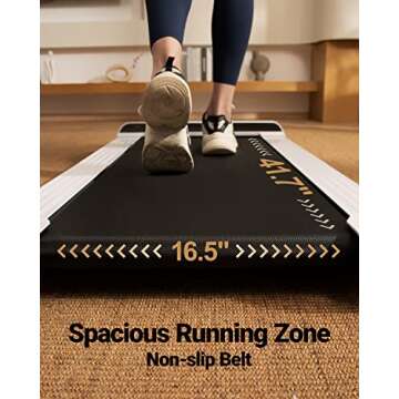 UMAY 2 in 1 Walking Pad: Portable Treadmill for All