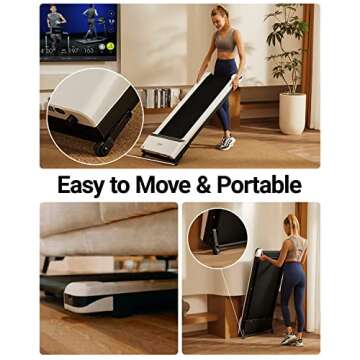 UMAY 2 in 1 Walking Pad: Portable Treadmill for All