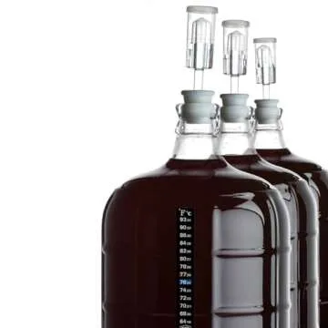 3 Pack Kombucha Fermentation Adhesive Strip Thermometer - Displays Temperature in Degrees in Celsius and Fahrenheit - Easy to Use - Accurate - Great for Kombucha, Beer, Wine, Vegetable Fermentation