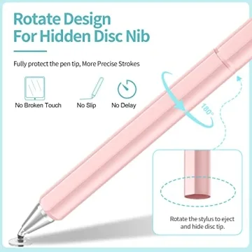 Stylus Pens for Touch Screens - High Sensitivity (2 Pcs)