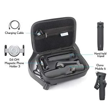 Skyreat Portable Case for DJI OM 6 Gimbal Accessories