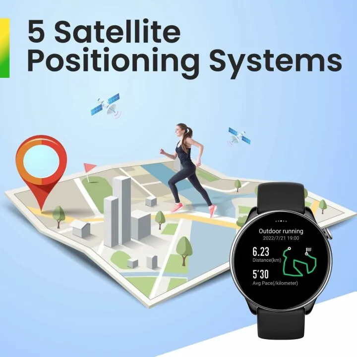 Amazfit GTR Mini Smart Watch - GPS & Health Tracking