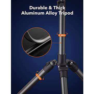 Ring Light with Stand, 12 inch LED Ring Light Features Upgraded Tripod & Remote Control, Selfie Light with Phone Holder Adjustable Height Smooth Dimming for Makeup Studio Portrait YouTube Vlog