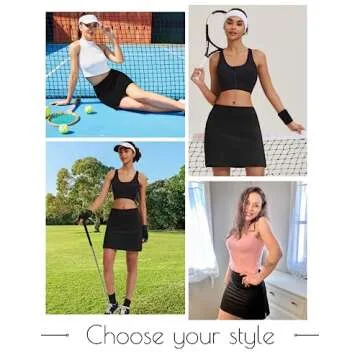 Ekouaer Women’s Skorts - Stylish Activewear for Sports