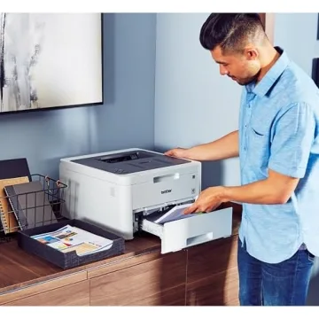 Brother HLL3210CW Compact Color Printer with Wireless Printing