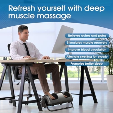 Shiatsu Foot Massager with Heat for Pain Relief
