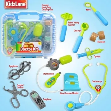 Kidzlane Doctor Kit - Interactive Playset for Kids