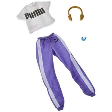 Barbie PUMA Branded Outfit with Accessories for Dolls