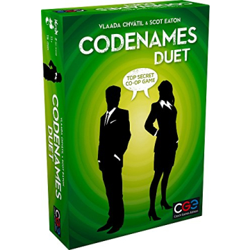 Codenames: Duet - Two Player Deduction Game by CGE