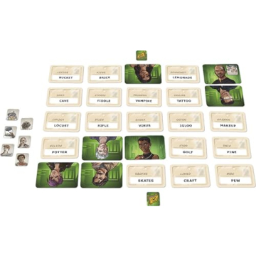 Codenames: Duet - Two Player Deduction Game by CGE