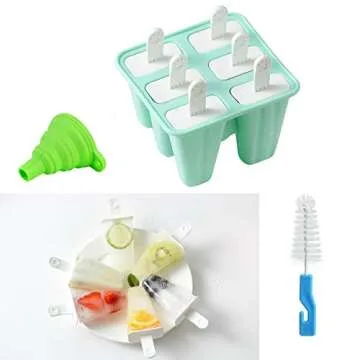 Helistar Silicone Popsicle Molds for Easy Homemade Treats