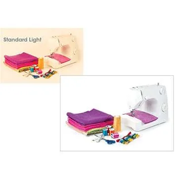 OttLite(R) Slimline Table Lamp, White