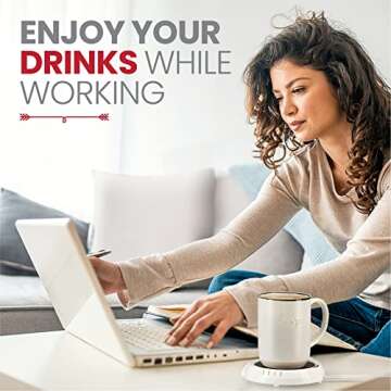 Candle Warmer Plate Electrically Melts Scents Without Flame