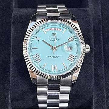 CADISEN Men's Automatic Mechanical Watch Waterproof Design