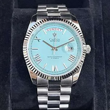 CADISEN Men's Automatic Mechanical Watch Waterproof Design