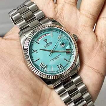 CADISEN Men's Automatic Mechanical Watch Waterproof Design