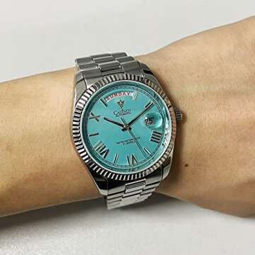 CADISEN Men's Automatic Mechanical Watch Waterproof Design