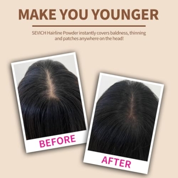 Instantly Hairline Shadow for Grey Hair Root Touch Up