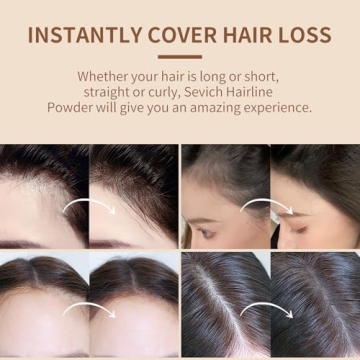Instantly Hairline Shadow for Grey Hair Root Touch Up