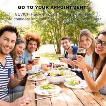 Instantly Hairline Shadow for Grey Hair Root Touch Up