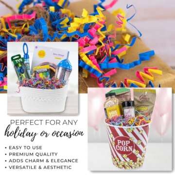 Fiesta Blend Crinkle Cut Paper Shred Filler for Gifts